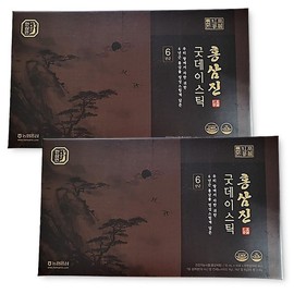 부모님선물 홍삼진 굿데이스틱 6년근홍삼 농협 2박스 Gift for Parents Red Ginseng Good Day Stick 6-Year-Old Red Ginseng Nonghyup 2 Boxes