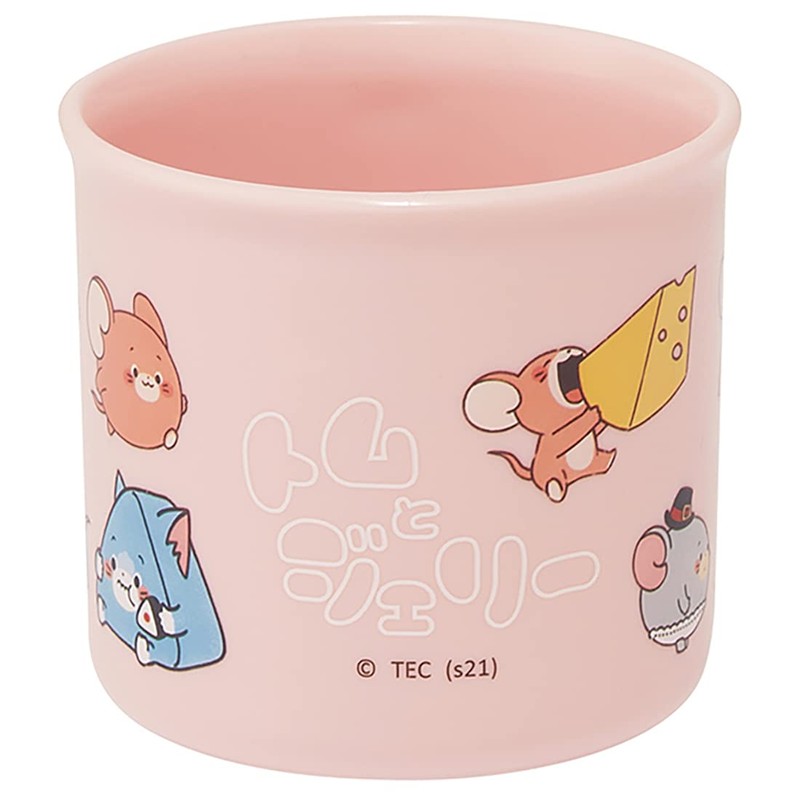 Skater KE4AAG-A Antibacterial Cup, Tom & Jerry, Cartoon, 7.8 fl