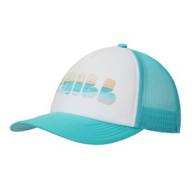 Bioworld Chill Beach Vibes White & Aqua Foam Trucker Hat