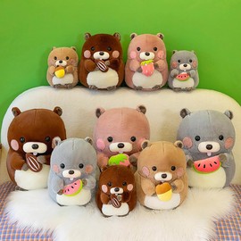 A-Parts Stuffed Plush Toy, Cartoon Groundhog Plush Doll Toys Plushie for Toddlers Boys Girls Birthday Party Favors Gifts
