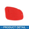 A ABSOPRO Motorcycle Kickstand Pad Support Plate Pad Parking Red