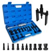 FITHOIST 12Pcs Motorcycle Blind Hole Bearing Puller Kit,Slide Hammer Puller