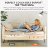 Langierspur 20"x20"Couch Cushion Support for Sagging Seat, Trapezoid 40D High