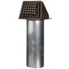 Dryer Vent Hood Assembly Brown