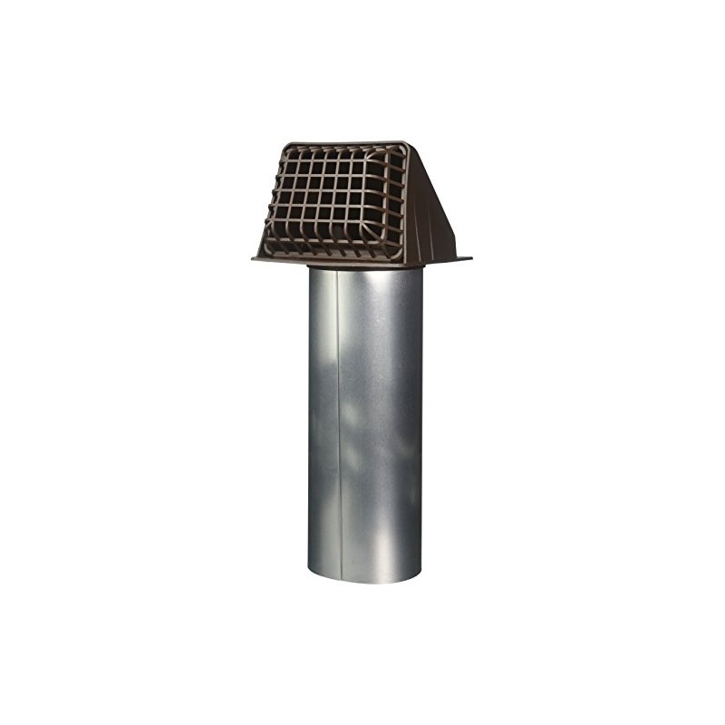 Dryer Vent Hood Assembly Brown
