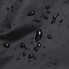 J&C Washer/Dryer Cover Black Dustproof Waterproof Portable Top-Loading Washing Machine