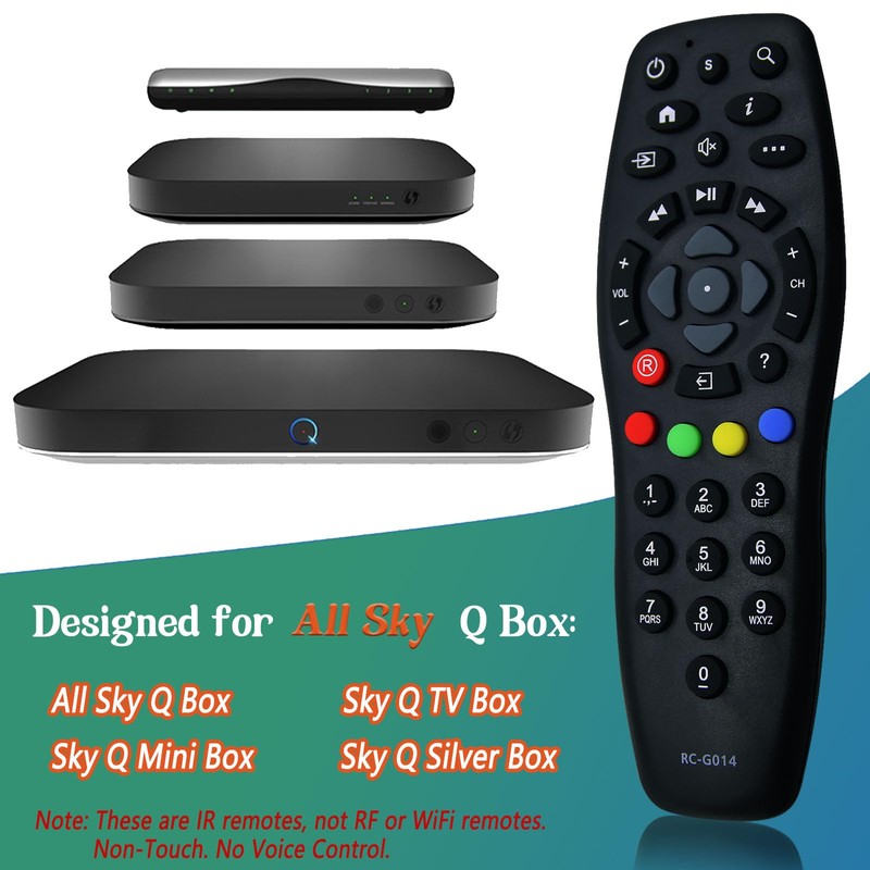SKY Q Remote Control Replacement Compatible with All Sky Q