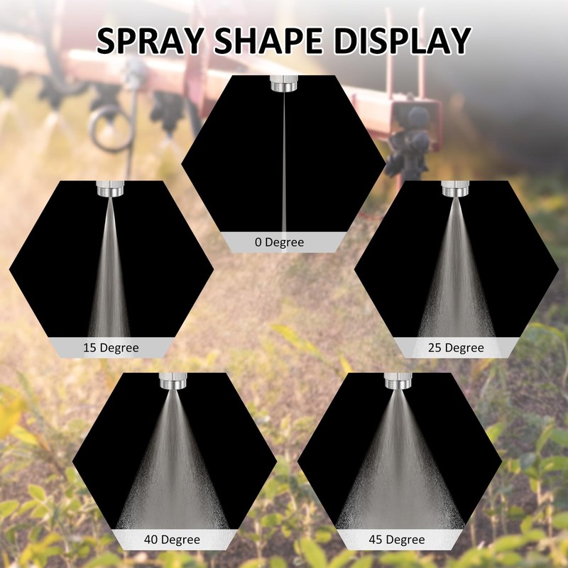 M METERXITY 8 Pack Surface Clean Tips - 25 Degree