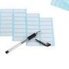 Vctitil 168pcs in 12Sheets Price Sticker Blank Note Labels Sticky