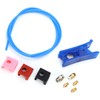 3D Printer PTFE Tube MK9 Pneumatic Connectors Nozzle Kit for