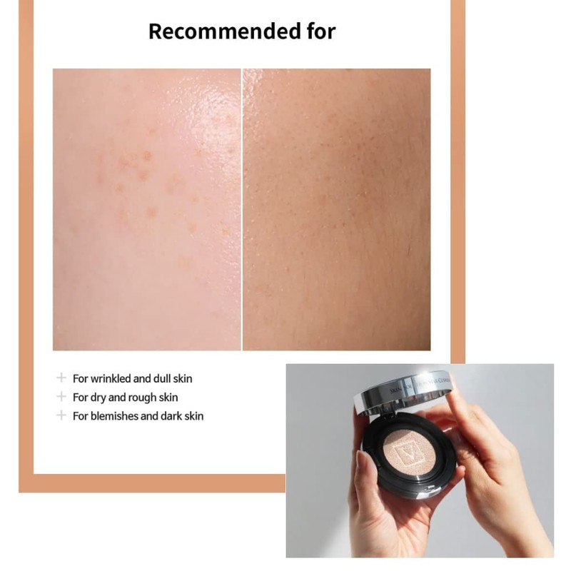 FAU Skin Solution Star Cushion, Foundation, Sensitive Skin, Elasticity, Gloss,