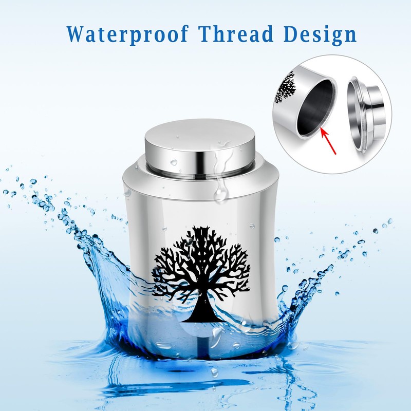 AIWENXI Pet Cremation Urns Memorial Ash Holder Urns for Dog