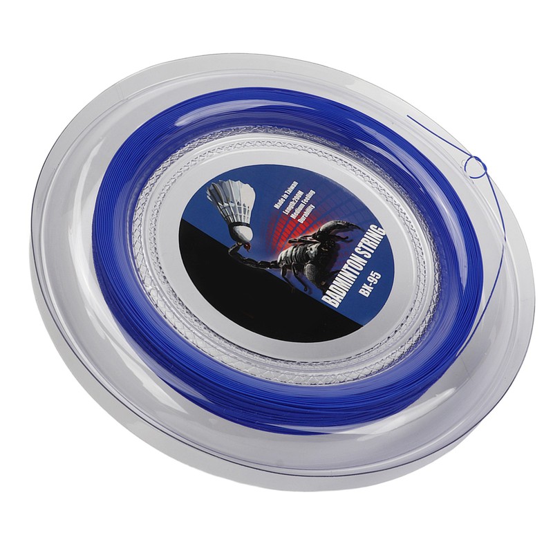 POWERTI Badminton Racquet String High Elasticity Wear Resistant Resin Fibre