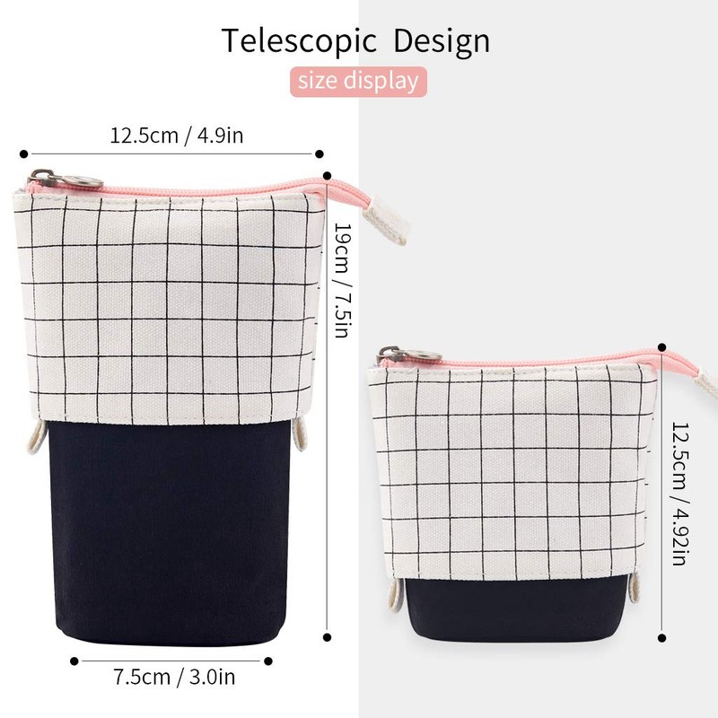 EASTHILL Big Capacity Pencil Pen Case Pouch Box Organizer Large