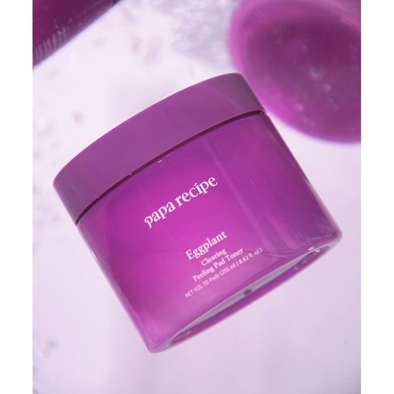 Paparacipe Paparecipe Eggplant Clearing Peeling Pad Toner (70 Sheets) (255ml)