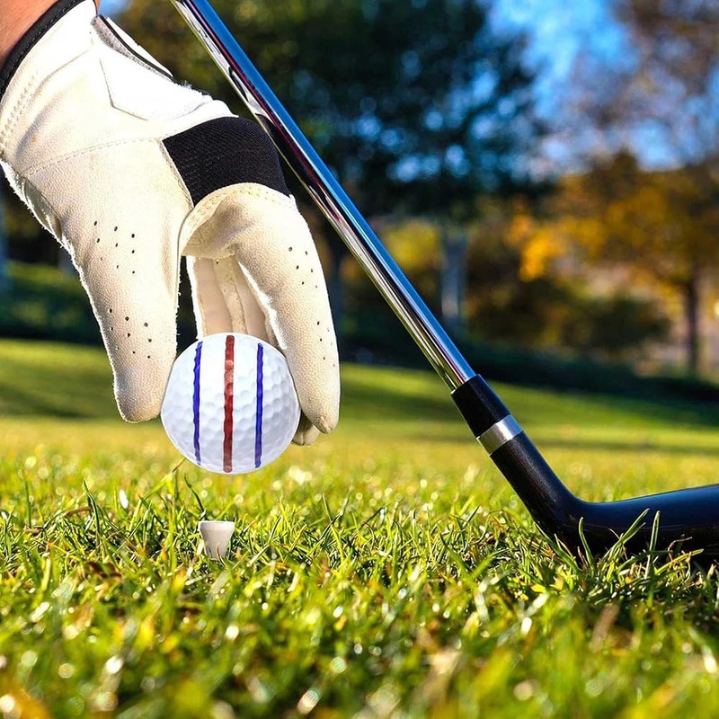 Phyxiul Golf Ball Line Marker 8-Piece Set Ball Line Marker
