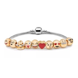 Emoji Pulsera De Encanto Emoji 10 Accesos