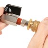 ChillWaves Automotive T-Style Air Plug, 1/2" NPT Male Pneumatic Plugs,