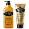 Elastine Propoliterra Shampoo for Damaged Hair 500ml + Treatment 300ml, 1 Piece / 엘라스틴 프로폴리테라 샴푸 손상 모발용 500ml + 트리트먼트 300ml, 1개