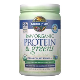 Garden Of Life Raw Protein & Greens Fórmula Vegetal 550g Sabor Vainilla