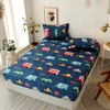 Chickwin 100% Polyester Fitted Sheet, Child Cartoon Print Fitted Sheet,