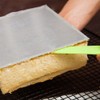 PZRT - Cuchillo para cortar tartas (plástico), diseño de fondant,