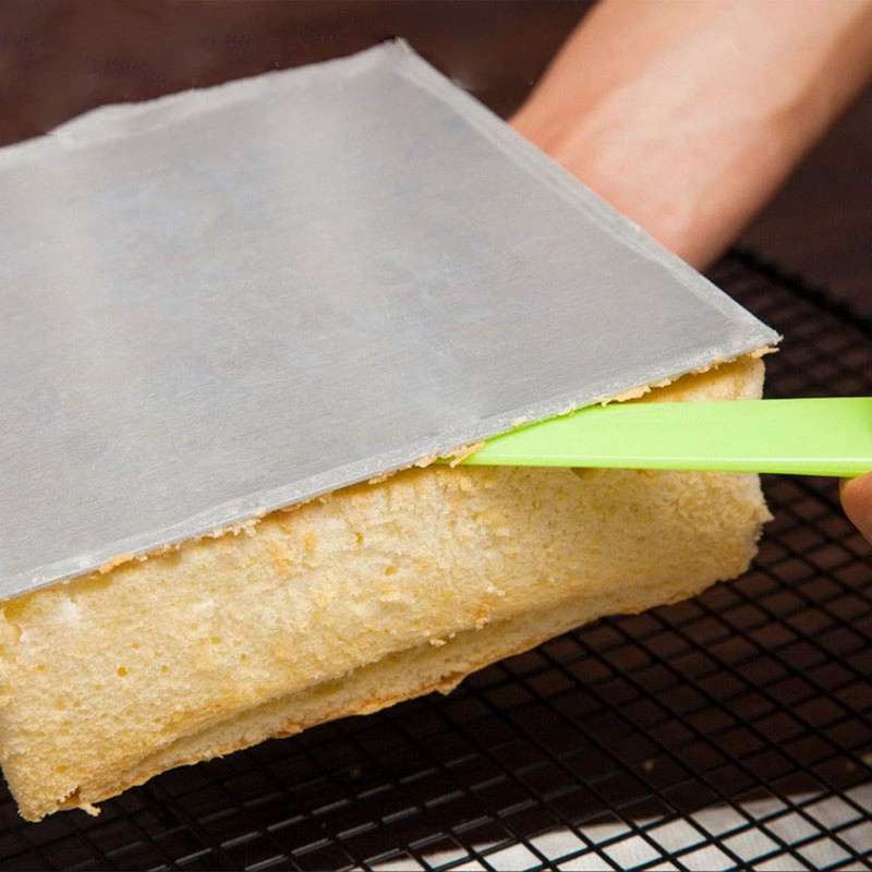 PZRT - Cuchillo para cortar tartas (plástico), diseño de fondant,