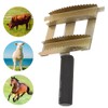 Livestock Shedding Comb Cattle Cow Bull Hair Brush Antipruritic Harrow