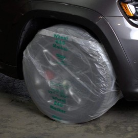 Rbl Products Wheel Bag Maskers in Dispenser Box For 17-20" tire