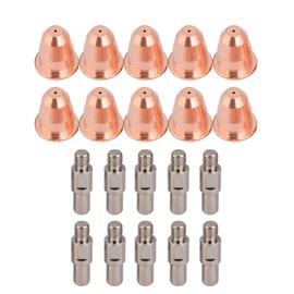 Boquilla de Electrodos Consumibles de Plasma de 20 Piezas PR0110 Boquillas de Electrodo PD0116-08 para Antorcha Cortadora de Plasma S25 S45