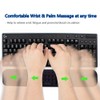 BRILA Upgraded Ergonomic Keyboard Wrist Rest Support Cushion Pad, Comfy