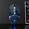 TENMOS T12 Wireless Gaming Mouse Rechargeable, 2.4G Silent Optical Wireless