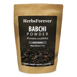 Herbsforever Babchi Powder 230g – Pure Psoralea Corylifolia Churna – Traditionally Used for Skin & Wellness Support – Non-GMO, No Additives – External & Internal Use – Lab Tested