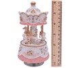 Laxury 3-horse Carousel Music Box Mp333,Tune is Carrying You from