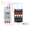 Weekly Digital Timer, 220 V AC 25 A Digital Weekly