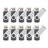 Wholesale 10 Pack 1MB-32GB Bulk Pack USB Flash Drives Swivel