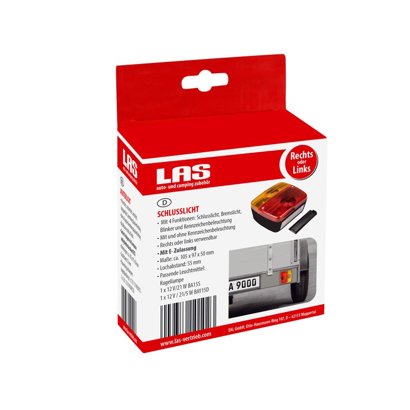 LAS 10102 Right Rear Light Multipoint II with 6 Function