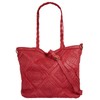 Samantha Look 021394 Women's Real Leather Shopper Bag, Made in