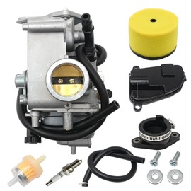 SYOWADA 16100-HA0-013 Carburetor Replacement for Honda Big Red 250 ATC250ES 1985 1986 1987, 16100-HA0-003 Carb with Intake Manifold Boot