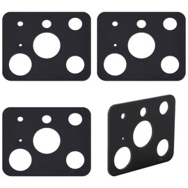 PH PandaHall 4PCS Safety Eyes Auxiliary Tool, Black Safety Eyes Insertion Tool Amigurumi Craft Eyes Tool Eyeball Gauge Board Crochet Tools for Crochet Stuffed Animal Eyes, 3/6/10/15/20/25/30mm