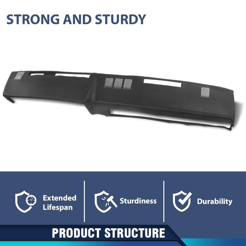 PIT66 Dash Bezel Cover Compatible with 1981-1987 Chevy GMC Full