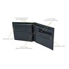 Pristine RFID Blocking Men’s Leather Wallet Designer Genuine Real Soft