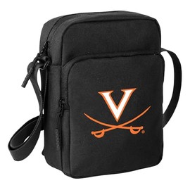 UVA Travel Bag University of Virginia Crossbody Sling Pack for Sports Workout Running Festival Waist Pack Black
