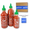 Sriracha Hot Chili Sauce Bundle - 28oz, 17oz, 9oz, 3-Pack