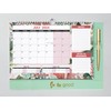 2025 Desk Calendar Free Standing Flip Over Spiral Bound Wall