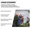 DOETYD Navigation Compass Map Ruler Magnifier with Adjustable Lanyard for