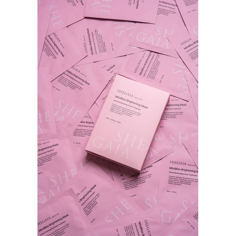 Shegaia/Mito Bliss Brightening Mask (Whitening Zombie Pack) / 쉬가이아/ 미토