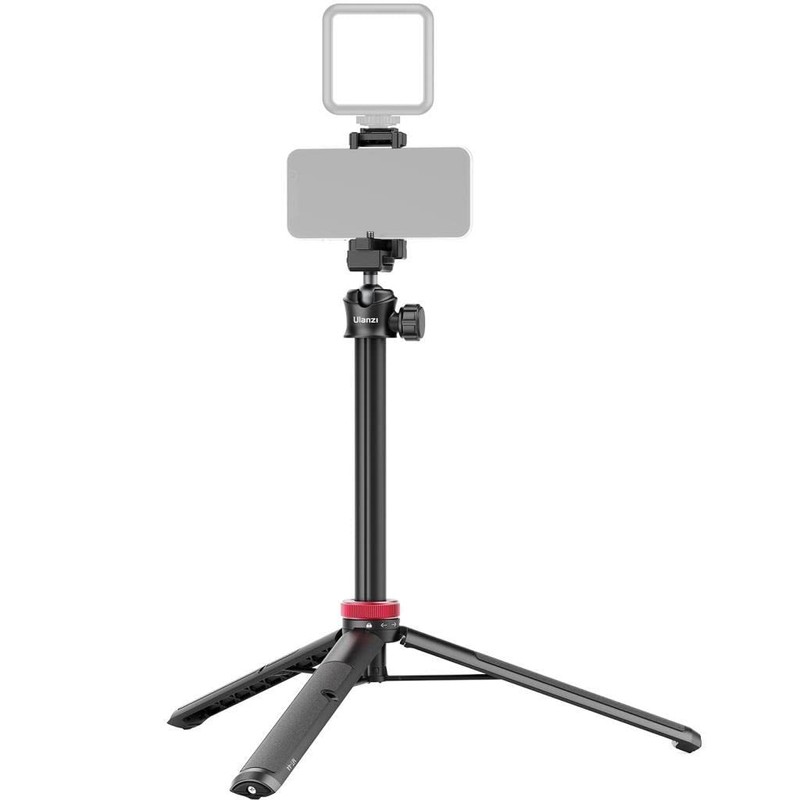 ULANZI MT-44 Extendable Phone Tripod, 59" Selfie Stick Vlog Stand