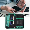 Professional Electronics Opening Pry Tool Repair Kit with Metal Spudger