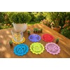 Genérico Portavasos Mexicanos Set de 6, Estilo Papel Picado, Diseño
